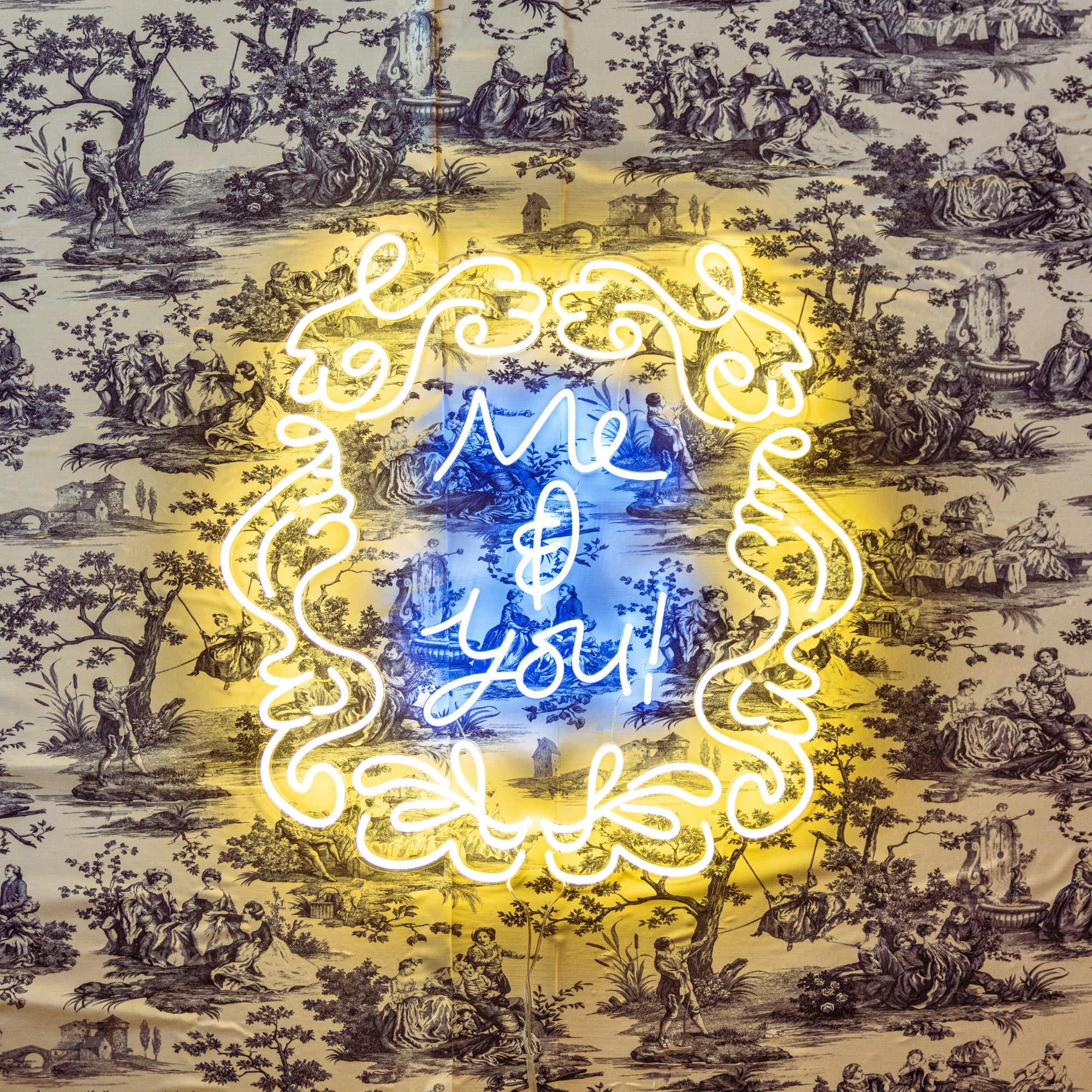 Me & You by Girl Knew York - signe en néon LED